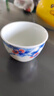 一品工坊陶瓷小茶杯主人杯單杯家用功夫茶具喝茶杯子德化青花白瓷品茗缸杯 柿柿如意杯 曬單實(shí)拍圖