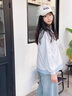 G.DUCKKIDS小黃鴨女童套裝2025新款兒童時(shí)髦春裝洋氣休閑衛(wèi)衣中大童春秋兩件 麻灰色牛仔褲套裝 170 曬單實(shí)拍圖