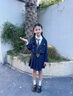 G.DUCKKIDS童裝女童秋裝套裝2024新款兒童西裝jk套裙學(xué)院風(fēng)三件套女孩表演服 西裝三件套+領(lǐng)帶-春秋季 140 適合130-140cm年齡9-10歲 曬單實(shí)拍圖