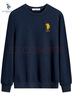 U.S. POLO ASSN.衛(wèi)衣男春秋季新款圓領(lǐng)運(yùn)動(dòng)休閑服外套保羅男士t恤上衣服藏青XL 曬單實(shí)拍圖