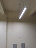申翰辦公室LED長條吊燈市工程日光燈市會議室健身房工作室商場吊燈 黑色120*10cm 40W高亮白光 曬單實拍圖