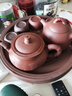 徐保國 紫砂壺純全手工宜興原礦功夫茶具泡茶壺套裝紫泥秦權 曬單實(shí)拍圖