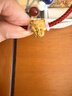 周六福足金3D硬金黃金轉運珠男女十二生肖萌力虎 約1.1g 七夕情人節(jié)禮物 曬單實拍圖