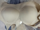 頌梵希調(diào)整型內(nèi)衣女大胸顯小文胸防下垂大碼無(wú)痕收副乳女士胸罩 黑色+咖色 XL 【38/85BCDE】 曬單實(shí)拍圖