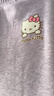 Hello Kitty兒童保暖褲棉女童秋褲寶寶棉褲秋冬暖暖褲內穿加厚加絨打底褲子 紫色【A類(lèi) 棉加絨】55536 150 適合145-155cm 曬單實(shí)拍圖