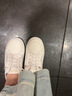 回力瑞包頭半拖鞋女2025夏季新款外穿無后跟網(wǎng)面懶人一腳蹬休閑 白色半托 38 曬單實(shí)拍圖