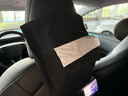YZ適用于特斯拉model3/Y車載紙巾盒隱藏式抽紙盒掛式改裝配件神器 Model3/Y隱藏式紙巾盒【尊貴黑】 曬單實(shí)拍圖