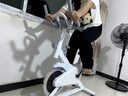 小米石動(dòng)感單車家用輕便靜音健身車運(yùn)動(dòng)健身單車室內(nèi)靜音動(dòng)感單車家庭型 白色-標(biāo)準(zhǔn)運(yùn)動(dòng)款 曬單實(shí)拍圖