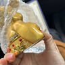 一賓（YIBIN）汽車擺件財神爺車載香水香薰飾品高檔車內(nèi)裝飾品中控臺招財男女士 財神爺【金色】 曬單實拍圖