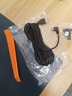 原奘行車記錄儀電源線插頭USB口轉MINI USB充電線T型V3口導航儀連接線 mini接口【3.5米  右彎】固定夾 曬單實拍圖