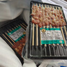 科爾沁【99元任選4件】牛肉串燒烤食材大串小串內(nèi)蒙生鮮牛肉順豐包郵 150g/袋牛肉小串（共10串） 曬單實(shí)拍圖