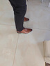 KLWP&KPLL春秋商務(wù)正裝皮鞋男尖頭系帶透氣男士結(jié)婚皮鞋復(fù)古手工男鞋 黑色 37 曬單實(shí)拍圖