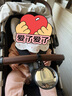 OAK FAMILY新生寶寶爬服嬰幼兒衣服長袖連體衣冬季保暖加厚哈衣 淺粉（對襟） （不含頭飾） 80cm 曬單實拍圖