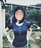 妙奕嘉短袖t恤女新款2025夏季潮流上衣女款正肩V領(lǐng)顯瘦辣妹修身美式純欲正肩V領(lǐng)紐扣蝴蝶結短袖【藏青】L 【建議90-114斤】 曬單實(shí)拍圖