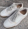其樂(lè )（Clarks）男鞋新款復古潮流運動(dòng)慢跑鞋 白灰色 42 曬單實(shí)拍圖