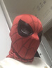 蜘蛛俠頭套發(fā)光面具可動(dòng)眼睛電動(dòng)遙控眨眼超凡cos面罩萬(wàn)圣節禮物 蜘蛛俠頭套-可眨眼-下巴控制 曬單實(shí)拍圖