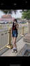 DGOV牛仔半身裙女2025夏季新款復(fù)古百搭時尚辣妹短裙包臀裙裙褲裙子 復(fù)古藍(lán)【內(nèi)襯防腰帶（zt） XS 【建議75-85斤】 曬單實拍圖