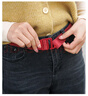 KLATTERMUSEN攀山鼠50108雷神腰帶2.0-Gjord Stretch Belt 2.0 Burnt Russet（紅褐、紅色） 曬單實(shí)拍圖
