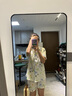 JIOESC夏季睡衣女短袖短褲三件套春秋薄款可愛(ài)帕恰狗長(zhǎng)褲外穿學(xué)生家居服 星星狗【三件套】 M 【80-100】 曬單實(shí)拍圖