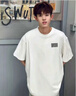 倉石一樹(shù)倉石一樹(shù)潮牌美式休閑圓領(lǐng)半袖上衣男士夏季新款時(shí)尚痞帥短袖T恤 白色 索羅娜 2XL 曬單實(shí)拍圖