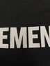 VETEMENTS25新款重磅榻榻米繡花純棉100%t短袖t恤男女士高檔輕奢 65352005 乳白 2XL 曬單實(shí)拍圖