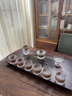 唐帕（TANGPA）高檔玻璃茶具2024新款功夫茶具蓋碗整套辦公家用會(huì )客中式茶杯套裝 祥紋蓋碗茶具套裝(禮盒裝) 曬單實(shí)拍圖