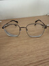 木九十眼鏡輕彈β鈦鏡腿防藍光眼鏡近視可配度數鏡片眼鏡框MJ101FK427 GUC3 石墨黑 曬單實(shí)拍圖