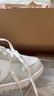 耐克（NIKE）官方女鞋 DUNK LOW 夏季新款灰白百搭運動(dòng)鞋復古板鞋運動(dòng)休閑鞋 DD1503-103 38 曬單實(shí)拍圖