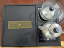烏金石茶盤(pán)家用茶臺燒水壺一體辦公室全自動(dòng)套裝一體石茶盤(pán)套裝 長(cháng)窗花【60*45】一體式 單茶盤(pán)不帶爐【20X37孔位】 曬單實(shí)拍圖