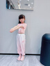moonkids女童防蚊褲速干長褲夏季新款兒童運(yùn)動褲子2025薄款夏天冰絲休閑褲 18167粉色漸變防蚊褲 140 cm 曬單實(shí)拍圖
