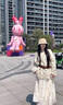 Siggi漁夫帽女夏季簡(jiǎn)約優(yōu)雅百搭水桶盆帽全棉透氣折疊遮陽(yáng)防曬帽子 曬單實(shí)拍圖