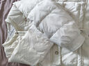 皮爾卡丹（pierre cardin）高檔品牌小香風(fēng)羽絨服女冬季新款寬松休閑圓領(lǐng)粗花呢短款氣質(zhì)外套 白色 M 建議101-120斤 曬單實(shí)拍圖