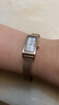 西鐵城（CITIZEN）手表女日韓表Kii系列光動能方盤鋼帶學生送禮物女友EG7043-50W 曬單實拍圖