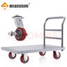 新越昌暉鋼板車(chē)平板車(chē)小推車(chē)高承重手推車(chē)搬運手拉車(chē)承重2000斤CB-GB024 曬單實(shí)拍圖
