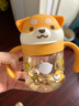 babycare柴犬兒童水杯嬰兒學(xué)飲杯寶寶吸管杯防嗆夏季水壺PPSU-海鷗閥 曬單實拍圖