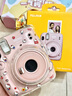 富士（FUJIFILM）富士拍立得mini12 mini11系列相紙一次成像相機(jī)生日送禮節(jié)日禮物 miniSE 淺櫻粉+小黃人配件盒 單機(jī)身（不含相紙） 曬單實(shí)拍圖
