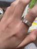 Colaivkloia旋轉(zhuǎn)愛(ài)心戒指情侶對(duì)戒銀一對(duì)婚戒時(shí)尚飾品520情人節(jié)禮物送男女友 JZ9036旋轉(zhuǎn)愛(ài)心戒指-情侶一對(duì) 美號(hào)7號(hào) 曬單實(shí)拍圖