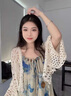 TAOROUSI連衣裙夏天茶歇海邊度假沙灘女裝套裝兩件套裙子女夏季2025新款 套裝 S 曬單實(shí)拍圖