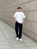 Calvin KleinJeans【復(fù)刻90系列】25春秋男士ck復(fù)古經(jīng)典直筒牛仔褲J326425 1AP-牛仔深藍 32 曬單實拍圖