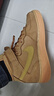 耐克空軍一號男子透氣皮面運動(dòng)鞋冬膠底NIKE AIR FORCE 1 DJ9158 200亞麻/麥黃/橡皮淺褐/黑 44 曬單實(shí)拍圖
