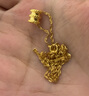 中國(guó)黃金（CHINA GOLD）黃金吊墜女新款足金小蠻腰項(xiàng)鏈掛墜七夕情人節(jié)禮物送女朋友老婆 小蠻腰吊墜 約0.2g【贈(zèng)S925銀鏈】代寫賀卡 曬單實(shí)拍圖