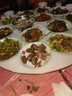 志高（CHIGO） 暖菜板+火鍋熱菜電動(dòng)餐桌轉(zhuǎn)盤加熱板飯菜保溫板電磁爐帶火鍋熱菜神器家用加熱旋轉(zhuǎn)分區(qū)控溫多功能 80CM 2200W電磁爐火鍋 | 電轉(zhuǎn)+大理石紋 曬單實(shí)拍圖
