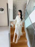 斤慕裸色尖頭粗跟高跟鞋女淺口軟皮5cm配裙子春秋單鞋氣質(zhì)尖頭鞋配裙 粗跟高跟鞋【36碼】裸色 曬單實(shí)拍圖