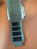 表帶哥適用蘋(píng)果手表表帶s10表帶高定款夏季透氣S11/9/8/7iwatch45/46/49MM/ultra2/3/1野徑尼龍表帶綠M/L 曬單實(shí)拍圖