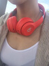 Beats solo3 wireless 頭戴式無線藍(lán)牙耳機(jī)studio3 pro魔音B耳麥 Solo3國(guó)行原封中國(guó)紅 曬單實(shí)拍圖