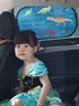 彌鹿（MiDeer）兒童卡通防曬隔熱布遮陽(yáng)板汽車(chē)側(cè)窗遮陽(yáng)簾擋遮光板動(dòng)漫靜電貼 遮陽(yáng)板2片裝：冒險(xiǎn)之旅 曬單實(shí)拍圖