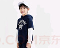 匡威Converse童裝男童加絨保暖衛(wèi)衣+褲子2件套秋冬兒童衛(wèi)衣長褲套裝 曬單實(shí)拍圖