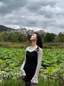 DGOV假兩件連衣裙黑色針織裙子春秋新款小香風(fēng)內(nèi)穿外搭冬季打底毛衣裙 黑色zt M 【90-100斤】 曬單實拍圖