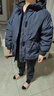 棉致美式工裝棉服女冬季新款高級感派克服不跑棉羽棉襖絨服棉衣外套女 809藏青色【高品質(zhì)80】 M 100-125斤 曬單實拍圖