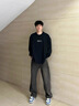 李寧衛(wèi)衣男春秋季2025新款套頭連帽衫寬松休閑運(yùn)動(dòng)長(zhǎng)袖情侶美式上衣 黑色【店長(zhǎng)推薦】 XL 曬單實(shí)拍圖